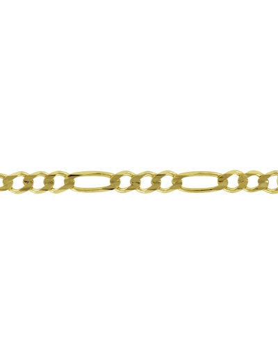 Cadena figaro 100 3x1 abierta