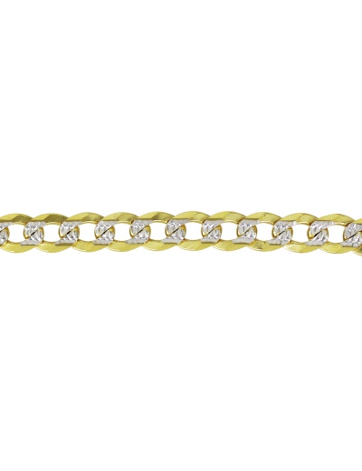 Cadena cubana americana 150 pavé