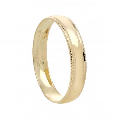 Argolla clásica 4 mm